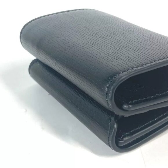 GUCCI logo Script Wallet Compact Wallet Mini Wallet Trifold wallet Unused - Picture 7 of 14